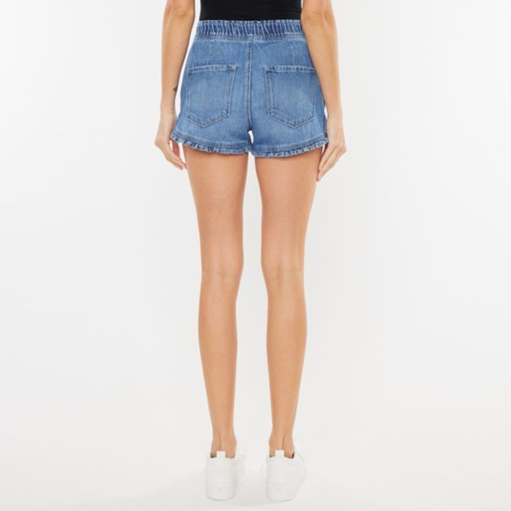 Kancan Ruffle Hem Shorts - Picture 10 of 13